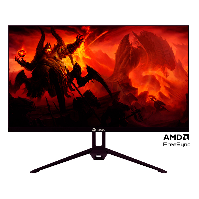Monitor plano TEROS TE-2415S, 23.8" FHD IPS, HDMI, DP