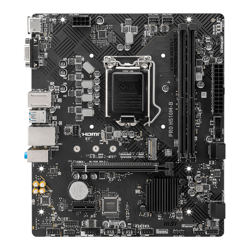 Motherboard MSI PRO H510M-B DDR4 LGA 1200