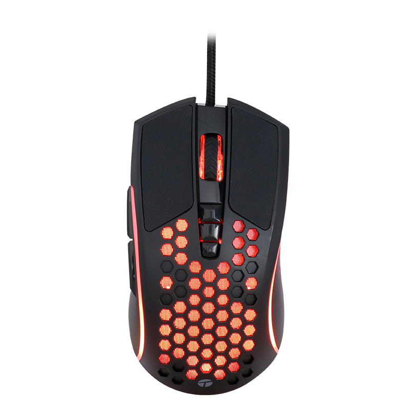 Mouse gamer TE-1210G diseño del agujero mejor ratón para juegos con cable