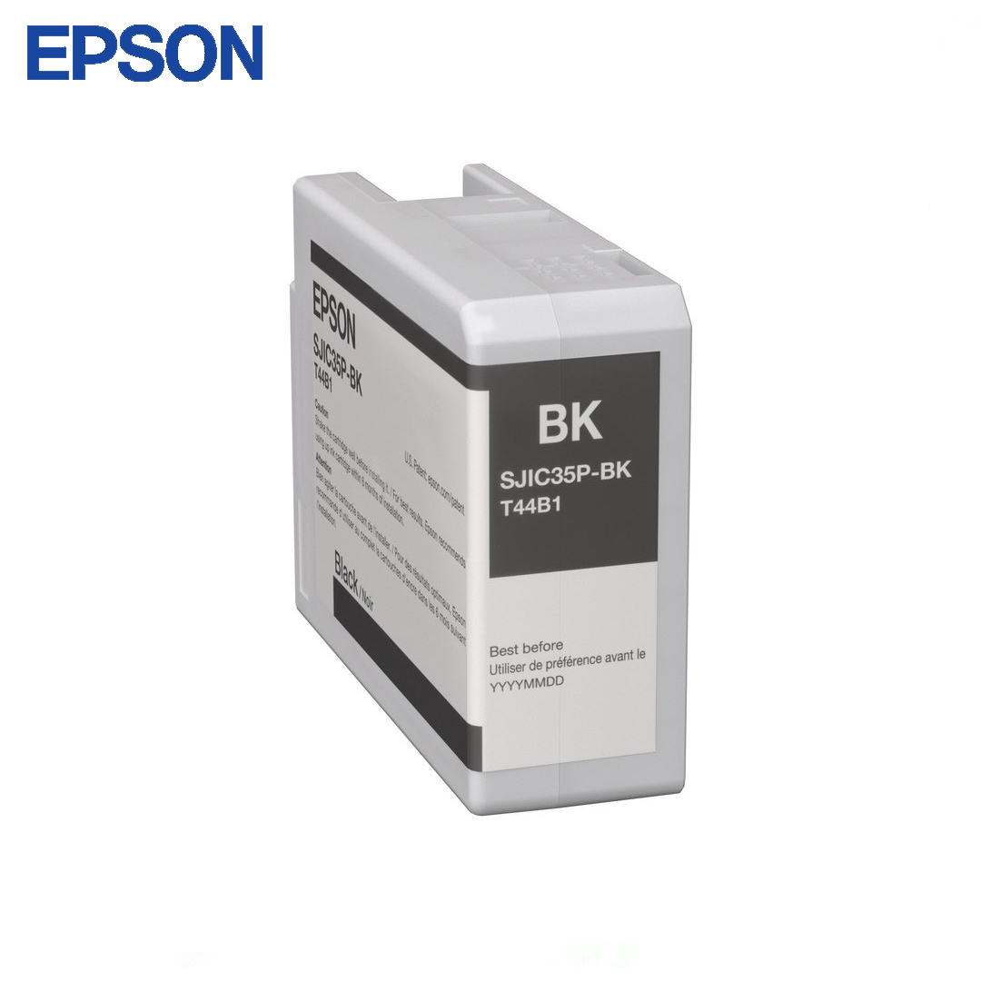 Cartucho de Tinta Negra Epson SJIC35P-K para la serie ColorWorks C6000