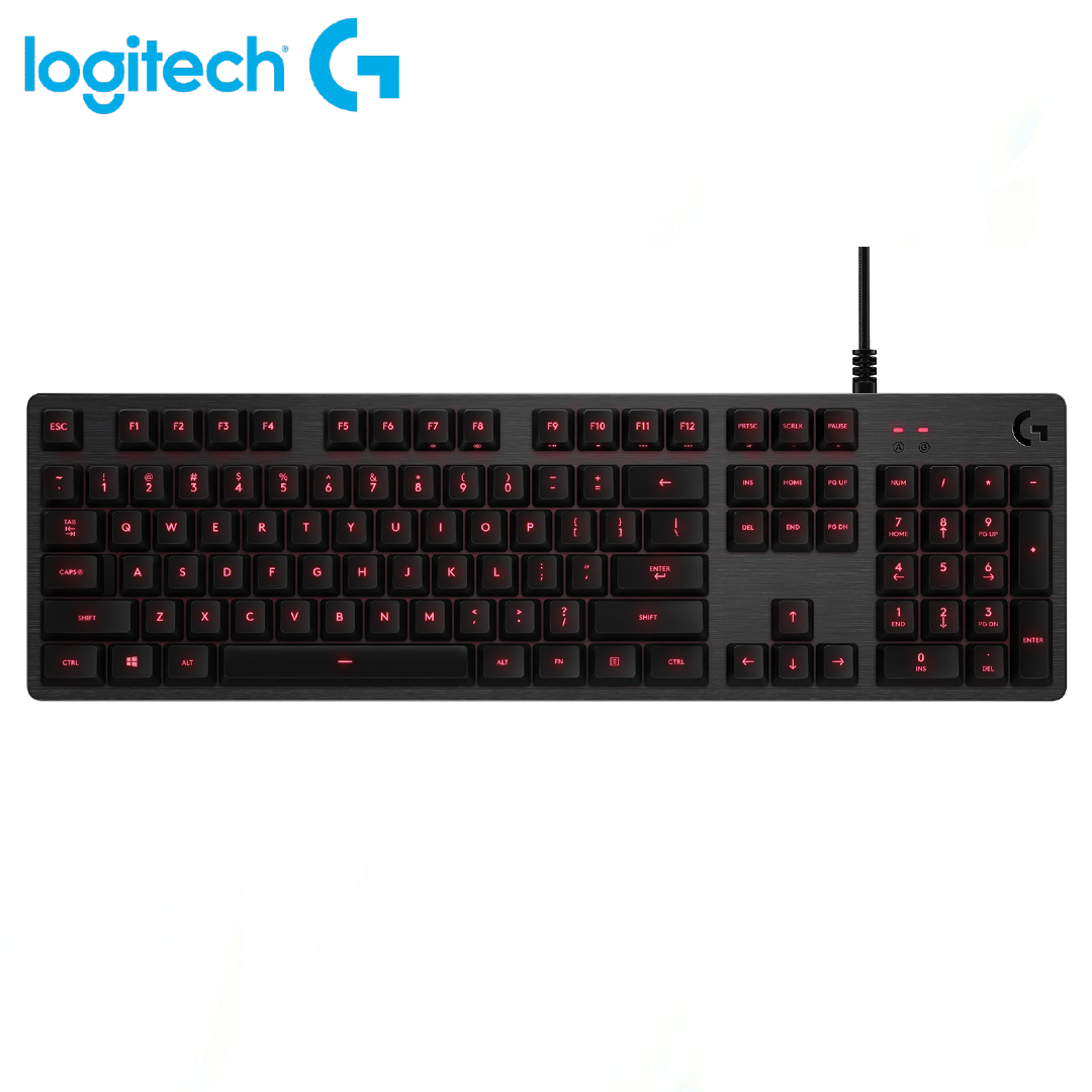 TECLADO LOGITECH G413 RED BACKLIGHT MECHANICAL GAMING CARBON (PN 920-008300)