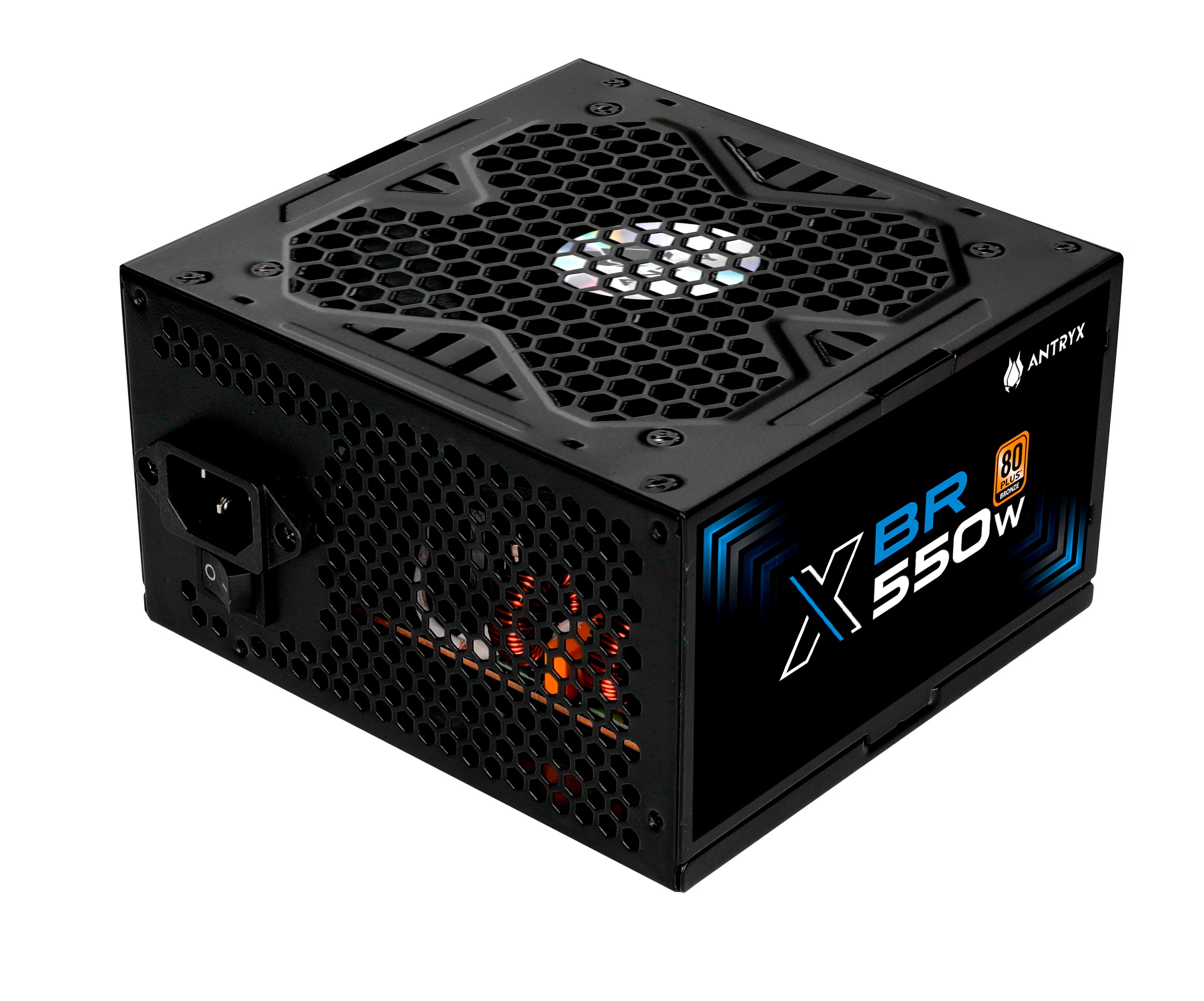 FUENTE ANTRYX 550W XBR-550, 80PLUS BRONZE (FP550)