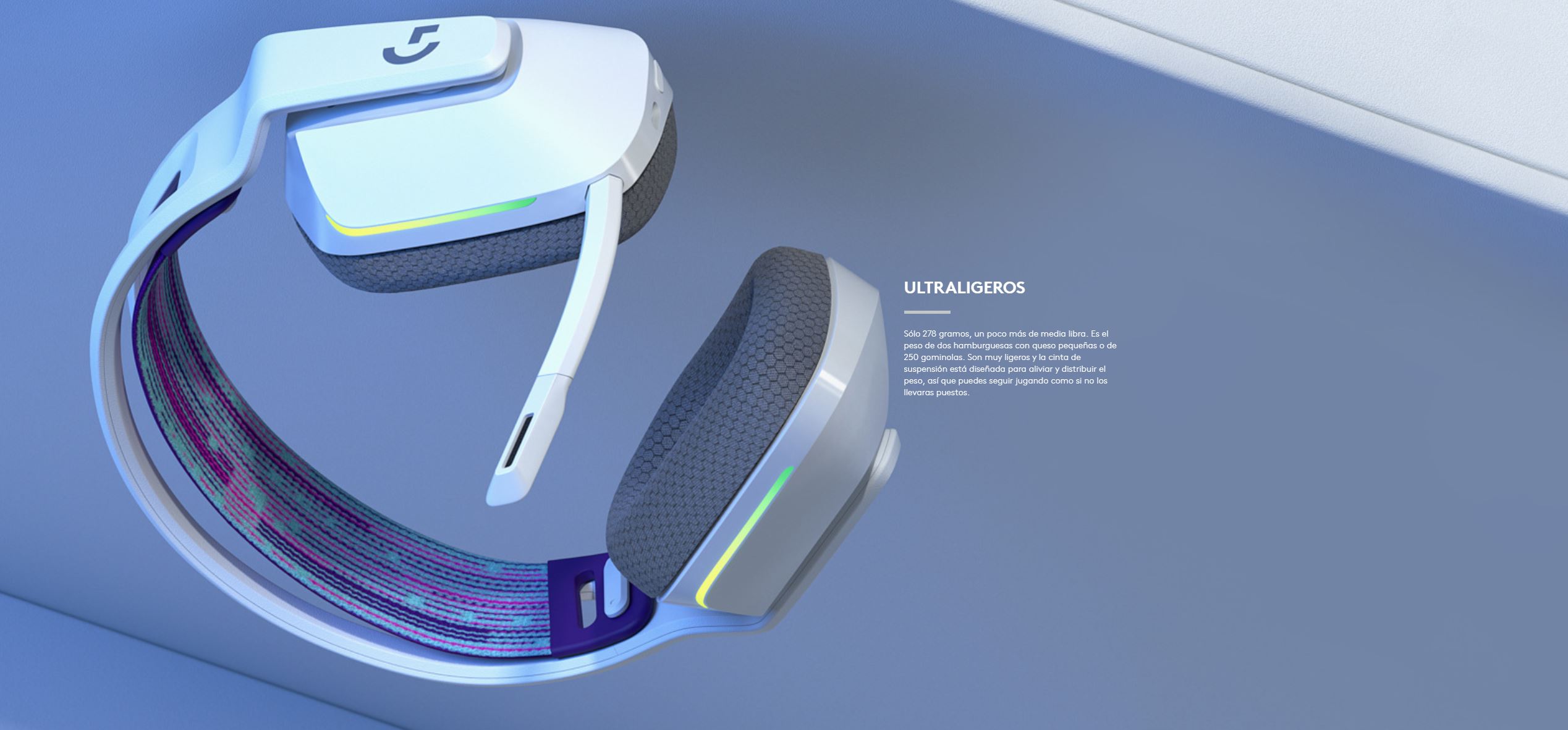 Audífono Logitech G733 Wireless LIGHTSPEED LILA (981-000889)