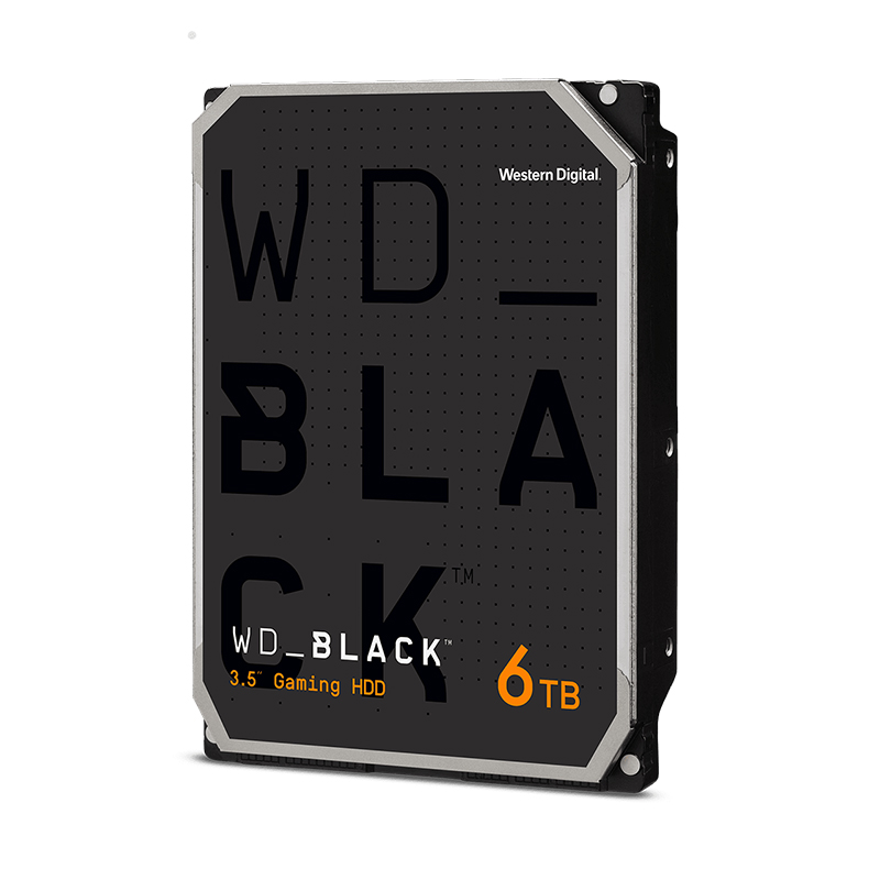 Disco duro Western Digital WD_BLACK Gaming Hard Drive 6 TB, 3.5" SATA / 267MB/s / 7200 RPM