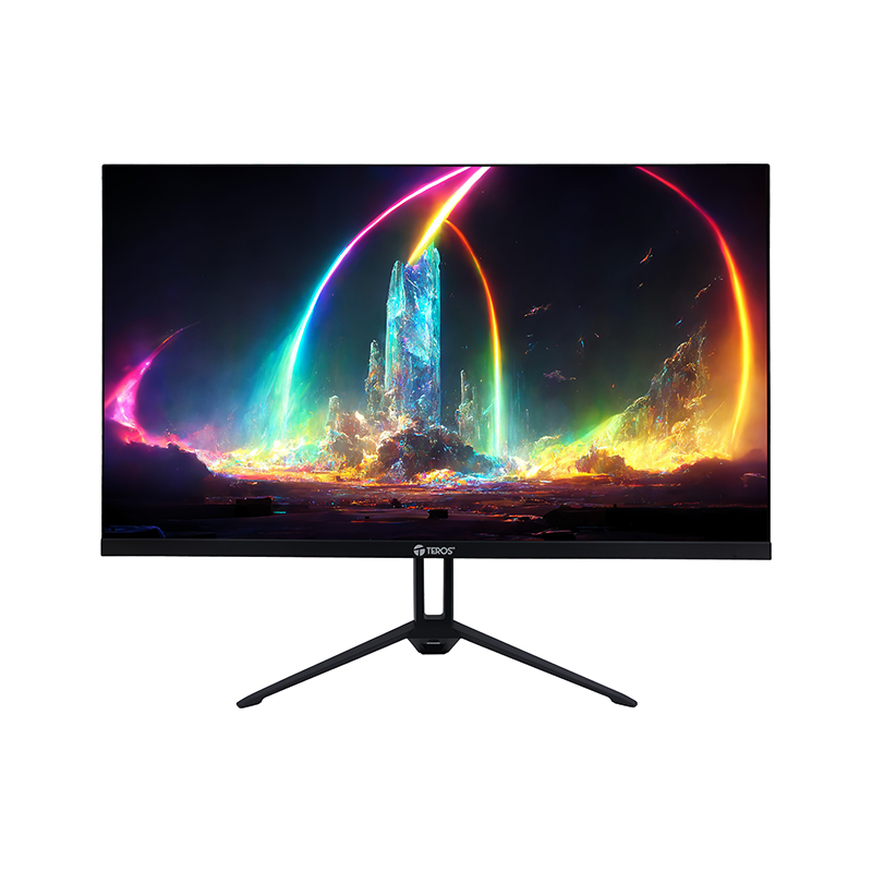Monitor plano TEROS TE-2714S 27" FHD IPS 144Hz 1ms HDMI DP AUDIO OUT PARLANTES negro