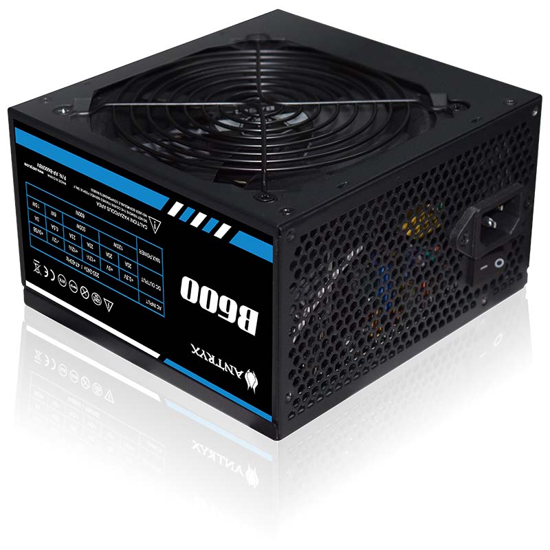 FUENTE ANTRYX B600W V3 ATX 2.3 BOX (AP-B600RV3S-RB)