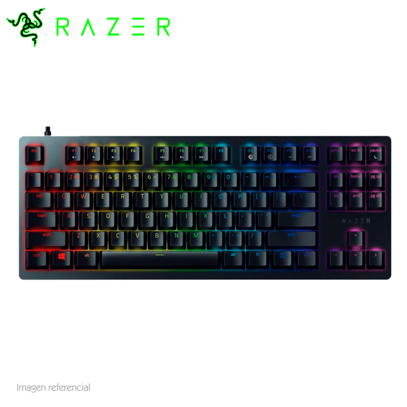 TECLADO RAZER HUNTSMAN TOURNAMENT OPTO MECHANICAL SP CHROMA BLACK (RZ03-03080200-R3U1)