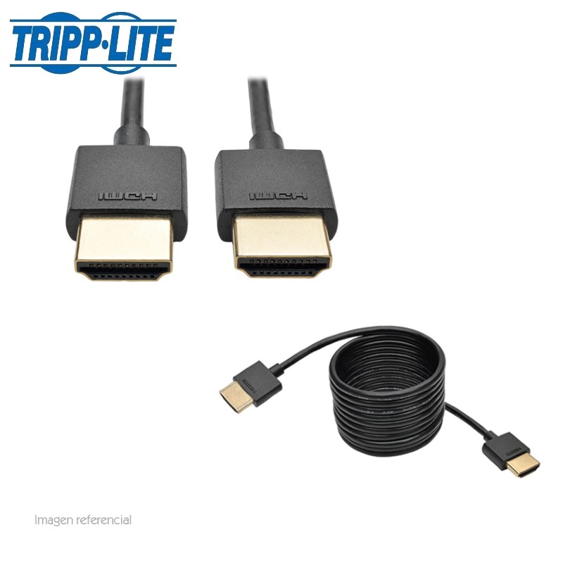 Cable de video Tripp-Lite P569-006-Slim, HDMI, Ultra HD 4K x 2K, 4096x2160, 1.83 mts.