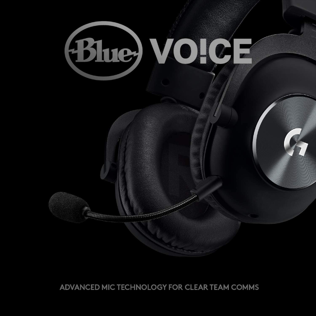 Audífono Logitech G PRO X BLACK (981-000817)