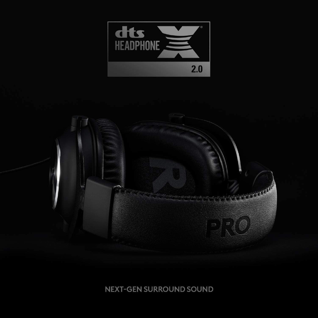 Audífono Logitech G PRO X BLACK (981-000817)