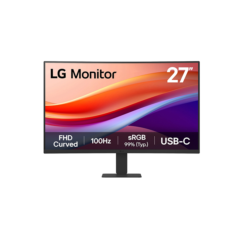 Monitor LG 27U421A-B Curvo (1500R) 27, FHD VA / HDMI / USB-C (15W) / Audio-Out