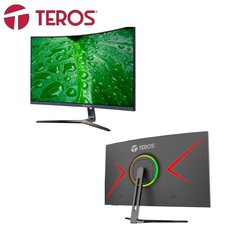 Monitor Teros TE-3198N, 32" Curvo, 75Hz, IPS, 2560x1440 QHD, HDMI / DisplayPort, VESA