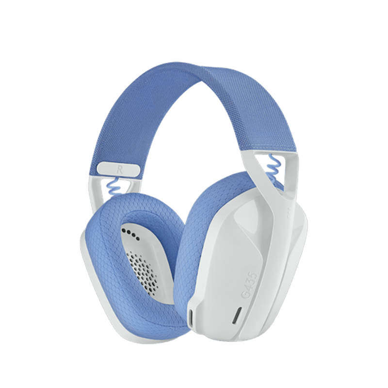 AUDIFONO C/MICROF. LOGITECH G435 LIGHTSPEED / BLUETOOTH WHITE (981-001073)