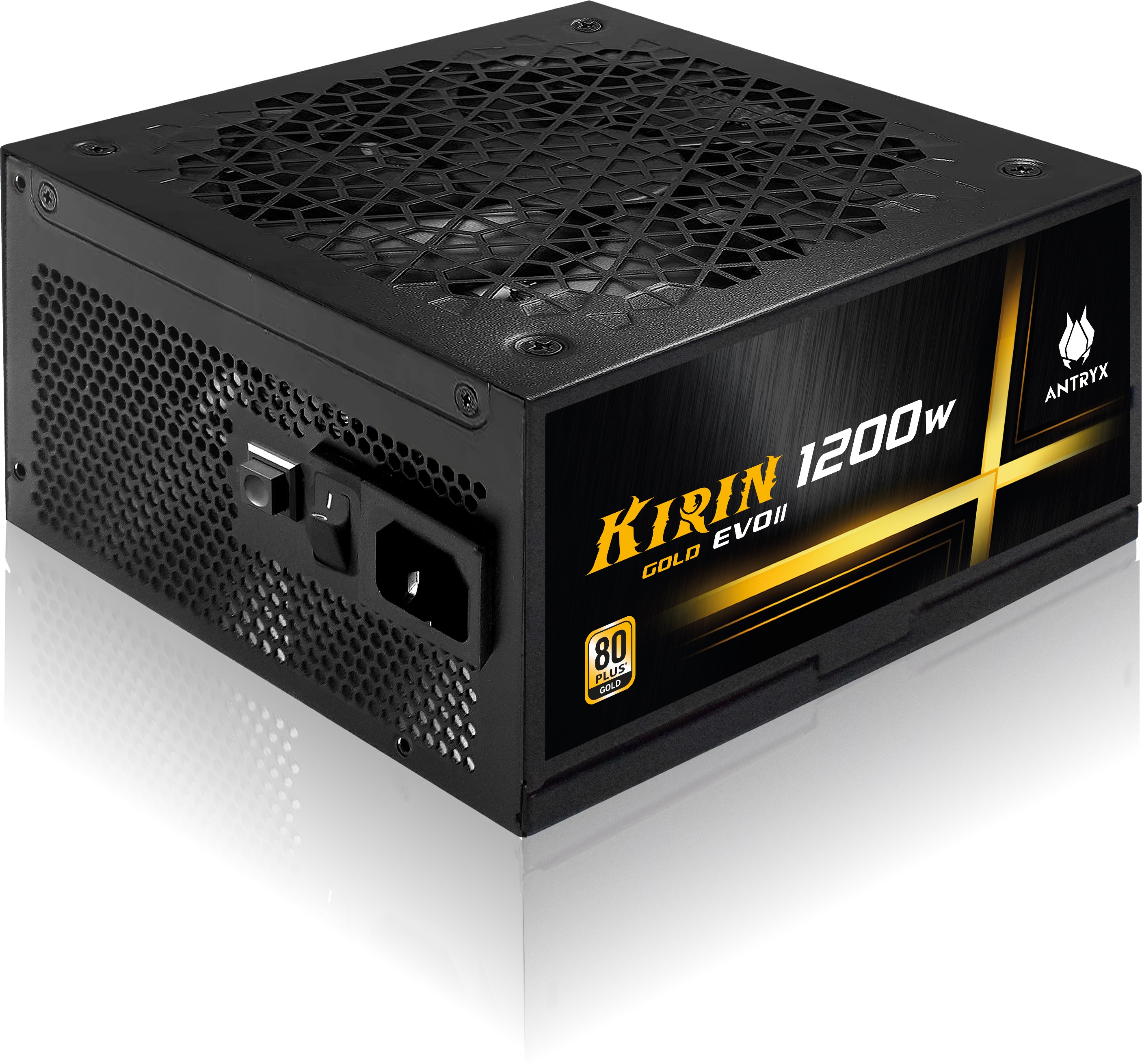 FUENTE ANTRYX 1200W KIRIN GOLD EVO II, 80 PLUS GOLD, MODULAR, ATX3.0, PCIE 5.0 (CSZ1200V5)