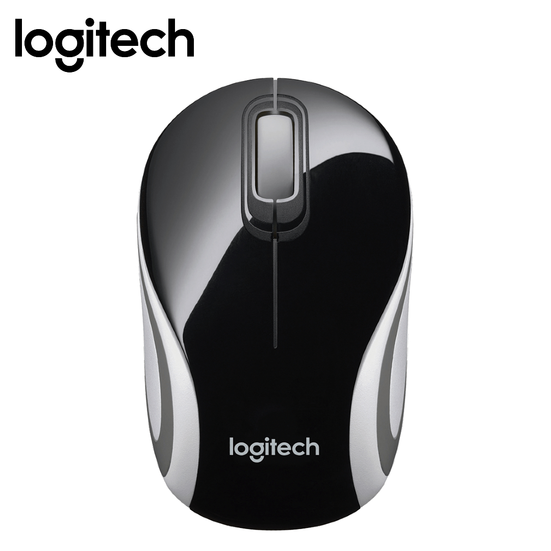 MOUSE LOGITECH M187 MINI WIRELESS REFRESH BLACK (910-005459)