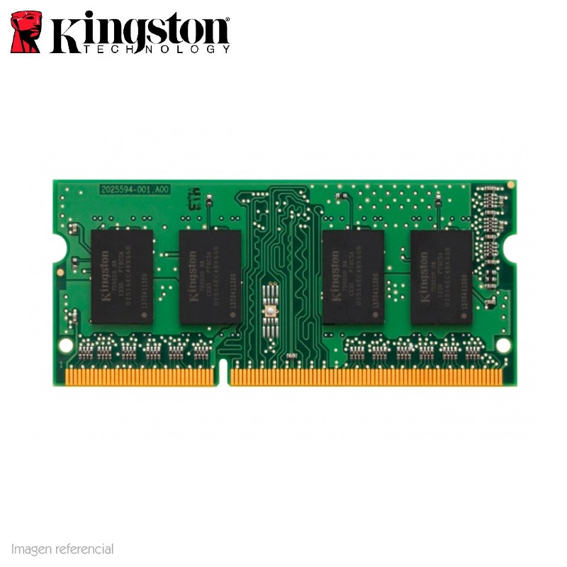 Memoria Kingston KVR16LS11/4WP, 4GB DDR3L SODIMM 1600 MHz CL-11, 1.35V