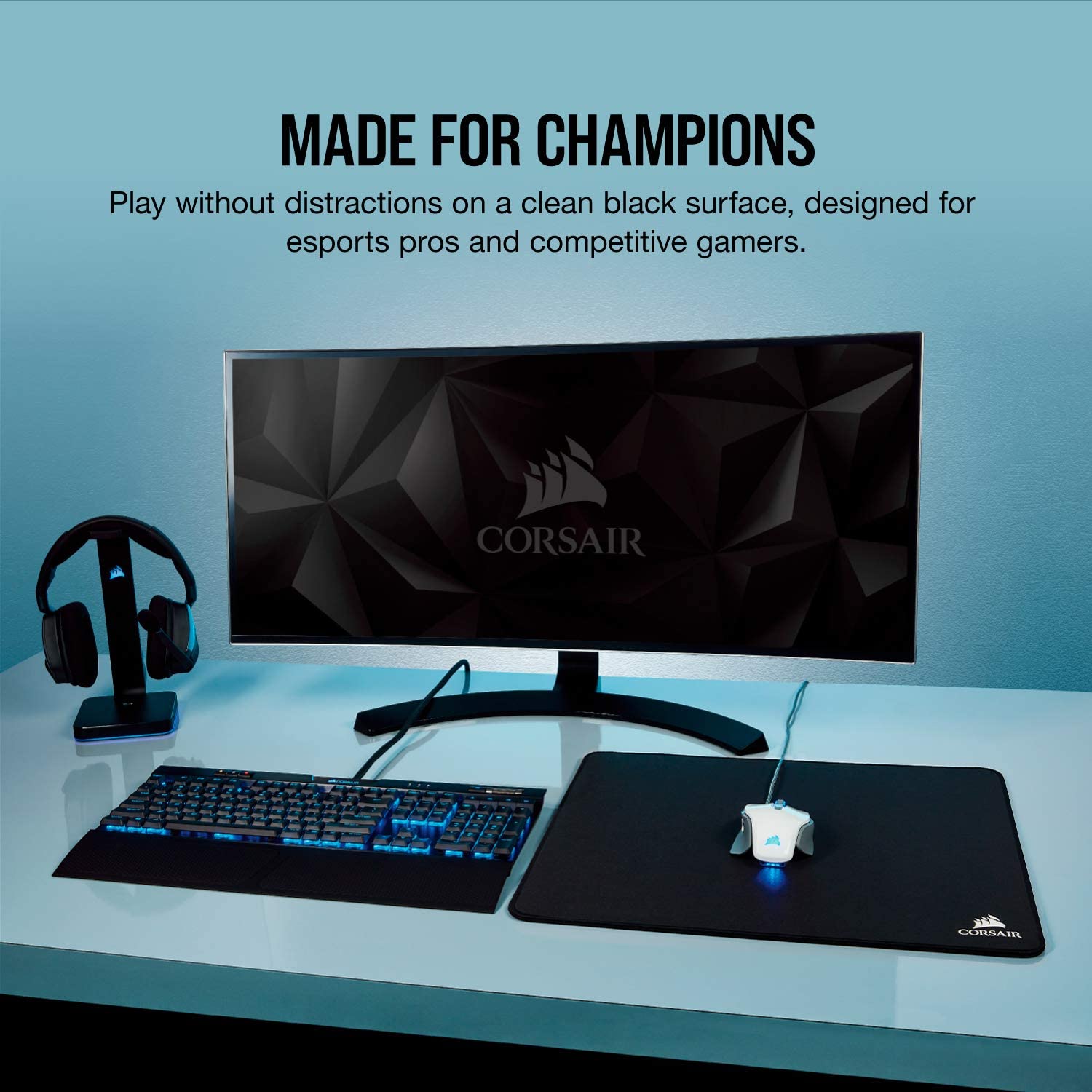 Mouse Pad Corsair MM350 Champion Series, tamaño XL (CH-9413560-WW)