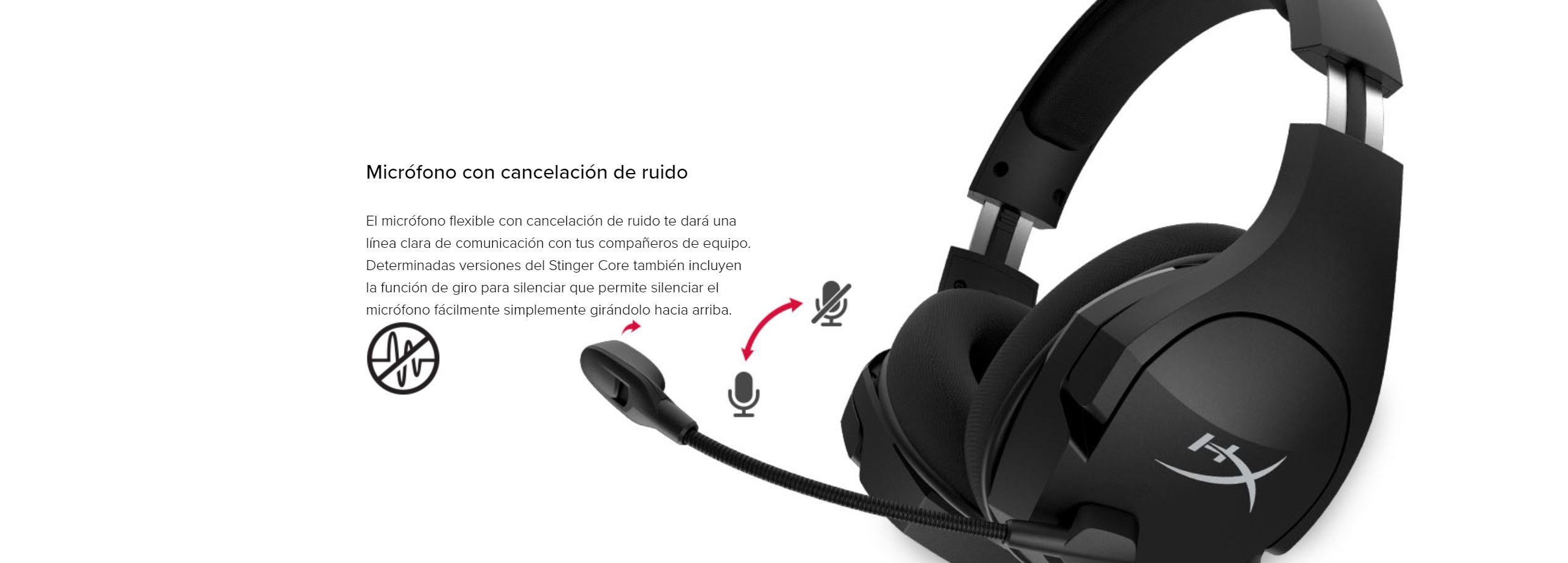 Audífono HyperX Cloud Stinger Core PC (HX-HSCSC2-BK/WW)