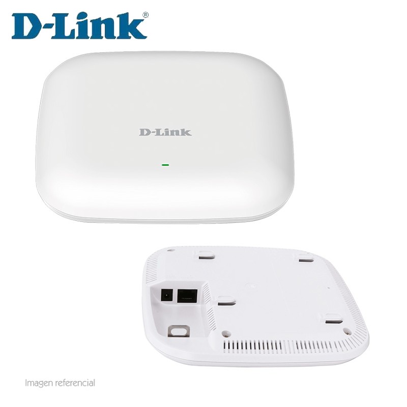 Access Point D-Link AC1300, Dual Band 2.4 GHz / 5 GHz, 1300 Mbps, 802.11 1a/b/g/n/ac, PoE.