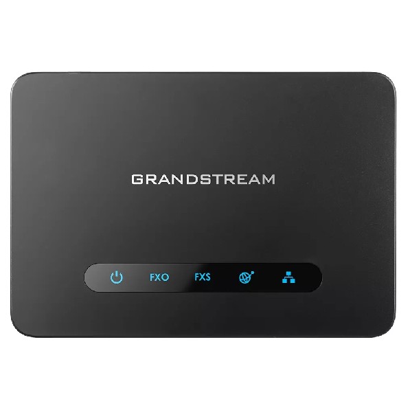 Grandstream Adaptador de Teléfono Analógico (ATA) híbrido de 1 Puerto FXS y 1 Puerto FXO