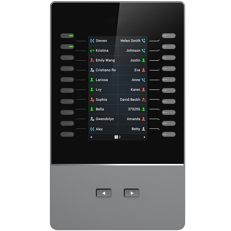 GrandStream Modulo de extensión para modelos GRP2615, GRP2624, GRP2650 & GRP2670 y al Videoteléfono IP GXV3350 & GXV3450 de Grandstream.