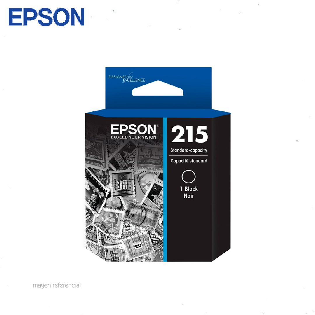 Cartucho de Tinta Epson T215120-AL, para WorkForce WF-100, negro.