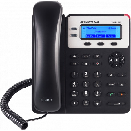 Teléfono Grandstream IP SMB de 2 Líneas con 3 teclas de función programables y conferencia de 3 vías. PoE