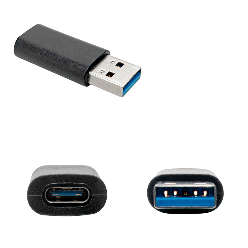 Adaptador USB-C Hembra a USB-A Macho, USB 3.0
