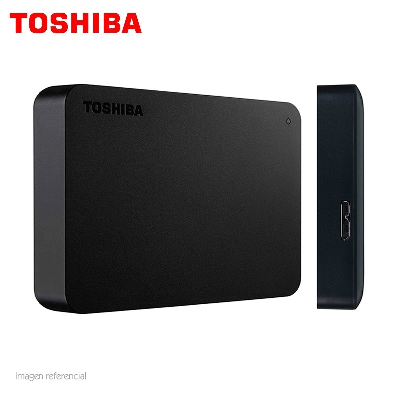 Disco duro externo Toshiba Canvio Basics, 4TB, USB 3.0.