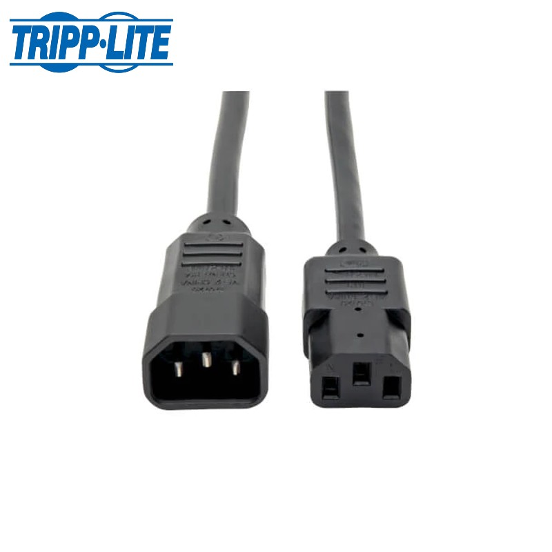 Cable de alimentación TRIPP-LITE P004-004, 10A, 18AWG (IEC-320-C14 a IEC-320-C13), 1.22mts
